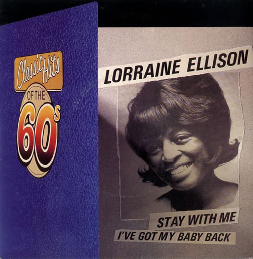 Lorraine Ellison Stay With Me - P/S UK 7" vinyl single (7 inch record / 45) K16001