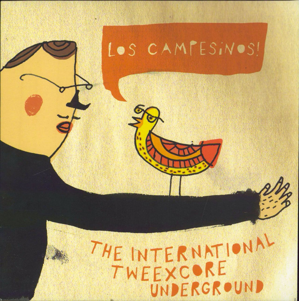 Los Campesinos The International Tweexcore Underground - Green Vinyl UK 7" vinyl single (7 inch record / 45) WEBB155S