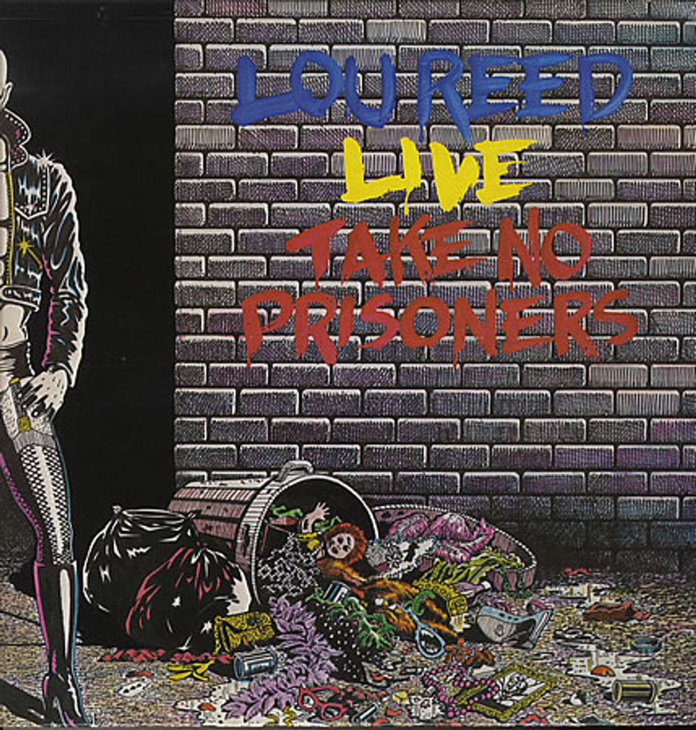 Lou Reed Live: Take No Prisoners - Blue & Red Vinyl Dutch 2-LP vinyl record set (Double LP Album) XL-3066