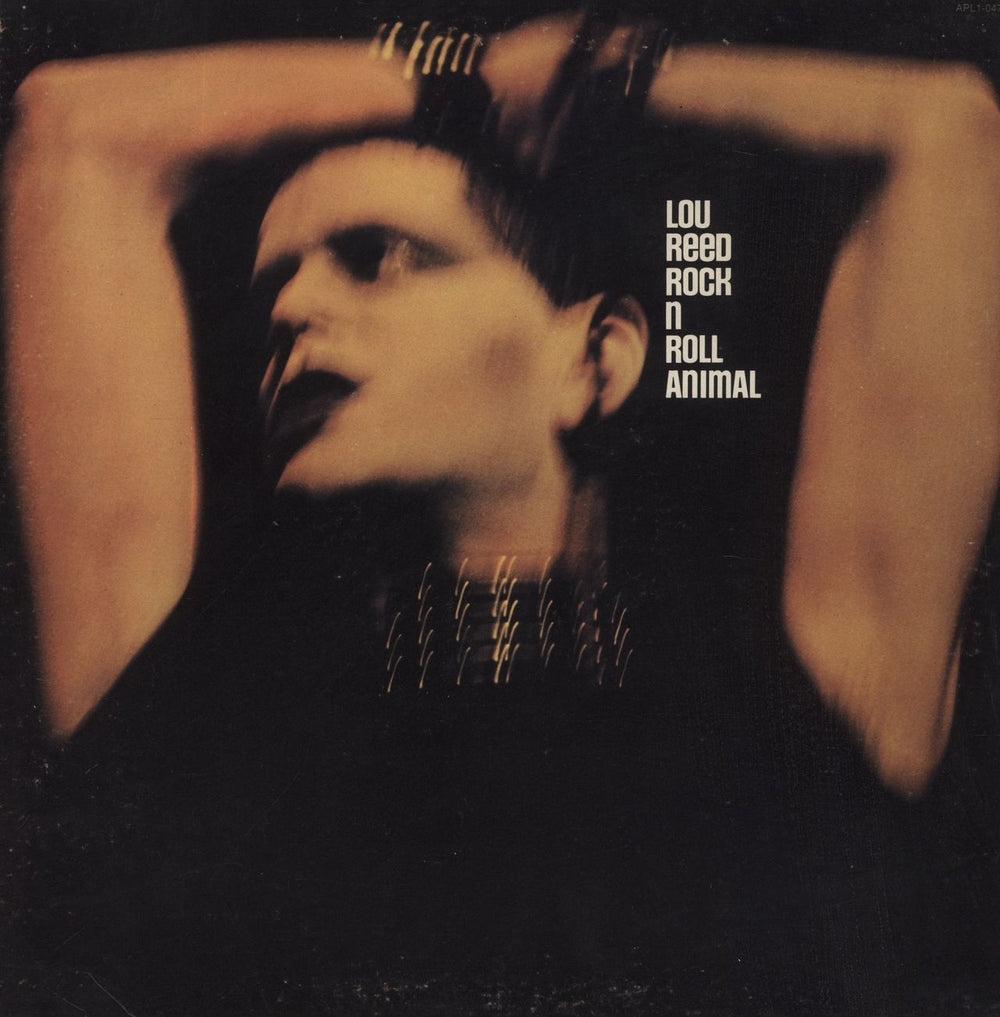 Lou Reed Rock 'n' Roll Animal Canadian vinyl LP album (LP record) APL1-0472