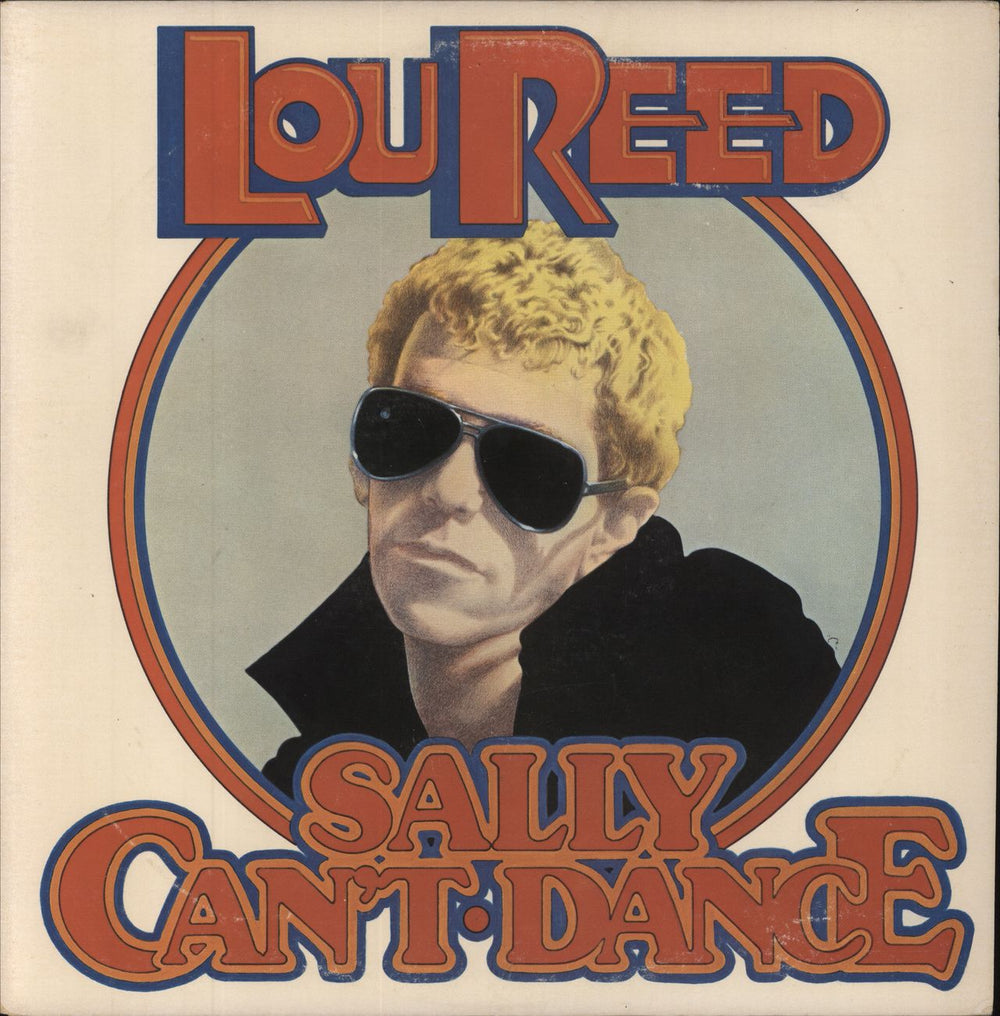 Lou Reed Sally Can't Dance US vinyl LP album (LP record) CPL1-0611