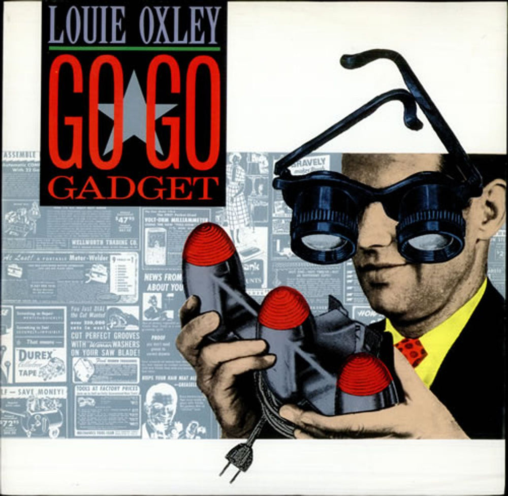 Louie Oxley Go Go Gadget UK 12" vinyl single (12 inch record / Maxi-single) COOLX121