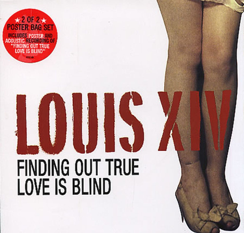 Louis XIV Finding Out True Love Is Blind [Part 2] UK 7" vinyl single (7 inch record / 45) AT0214X