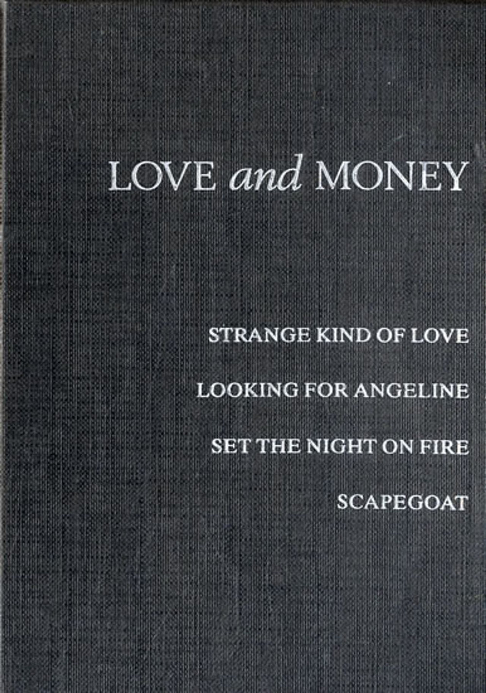 Love And Money Strange Kind Of Love UK box set MONMC6