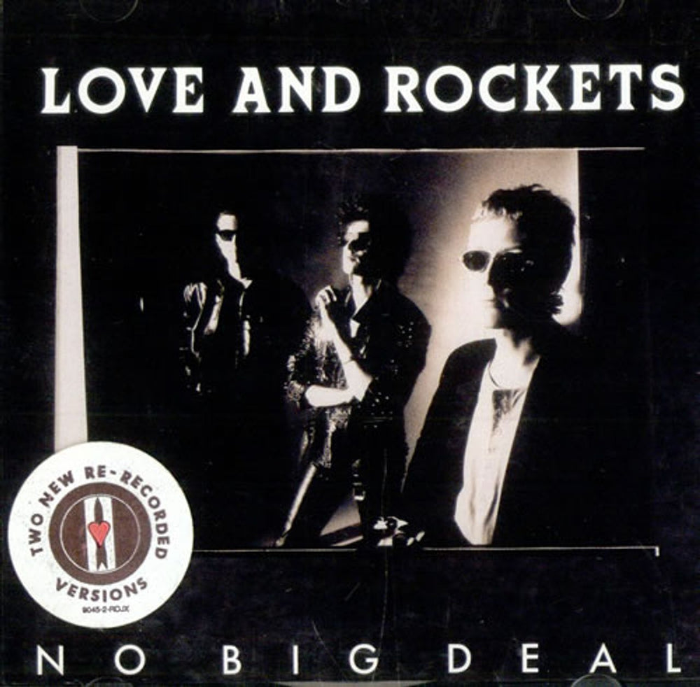 Love & Rockets No Big Deal US Promo CD single (CD5 / 5") 9045-2-RDJX