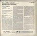 Ludwig Van Beethoven Beethoven Sonatas: No.26 In E Flat Major, Op.81a 'Les Adieux'; No.32 In C Minor, Op.111; No.19 In G UK vinyl LP album (LP record)
