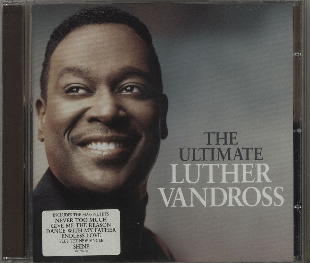 Luther Vandross The Ultimate Luther Vandross UK CD album (CDLP) 88697-01610-2