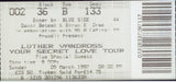 Luther Vandross Your Secret Love World tour 1997 + Ticket Stub UK tour programme LUTTRYO813887