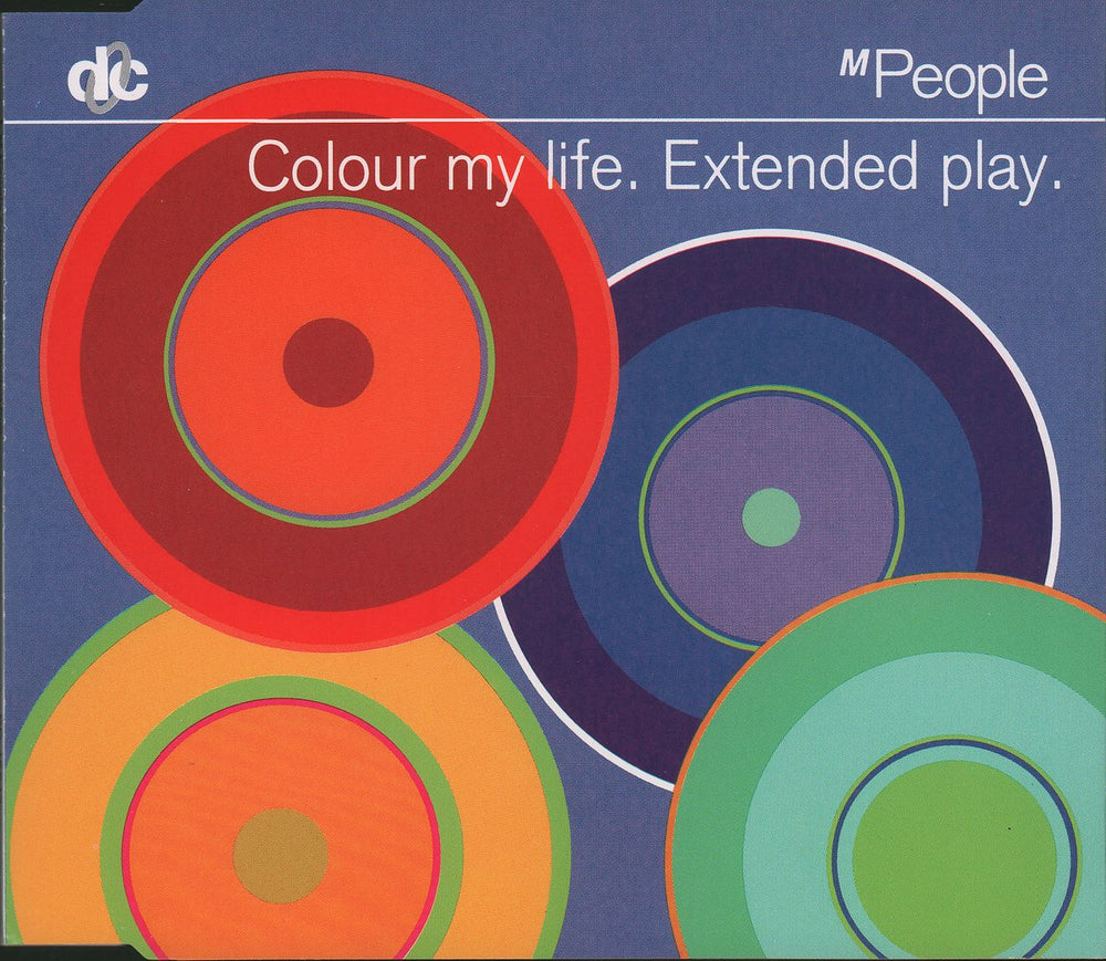 M-People Colour My Life UK CD single (CD5 / 5") PD45242