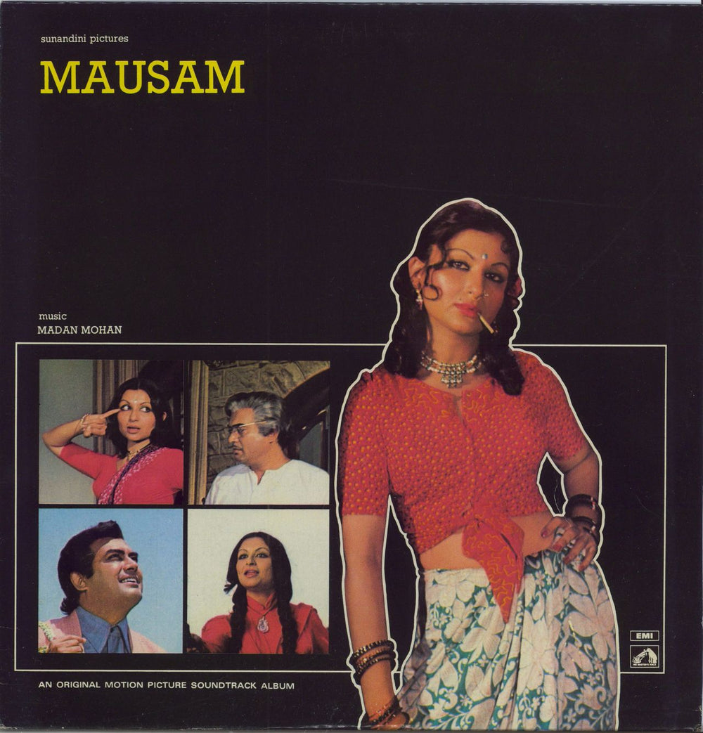 Madan Mohan Mausam Indian vinyl LP album (LP record) EALP4082