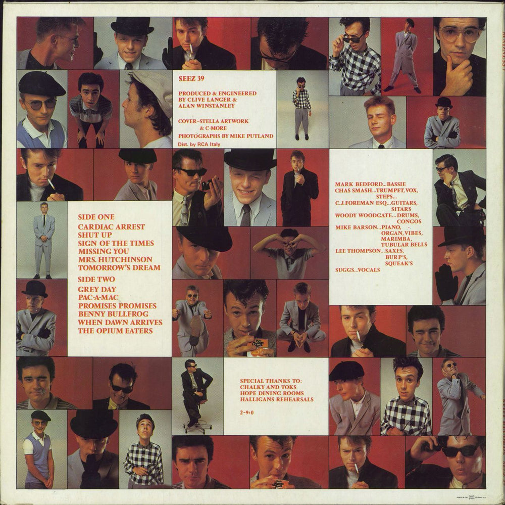 Madness Madness 7 Italian vinyl LP album (LP record)