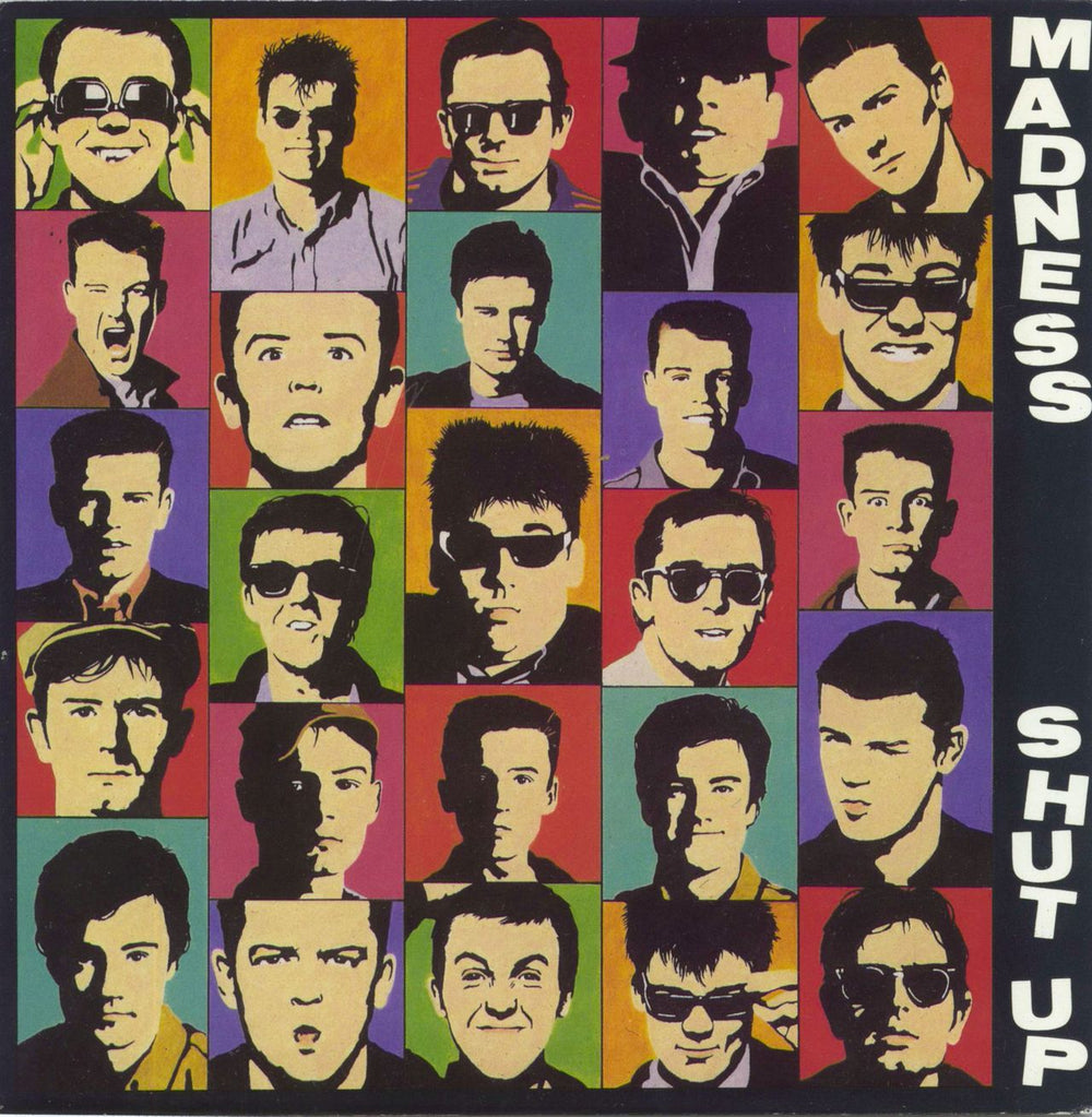 Madness Shut Up - A-Label + P/S UK Promo 7" vinyl single (7 inch record / 45) BUY126