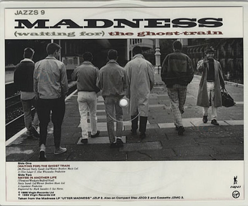 Madness (Waiting For The) Ghost Train UK shaped picture disc (picture disc vinyl record) MDNSHGH23973