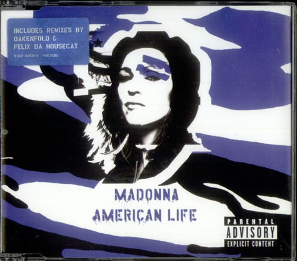 Madonna American Life UK 2-CD single set (Double CD single) MAD2SAM241151