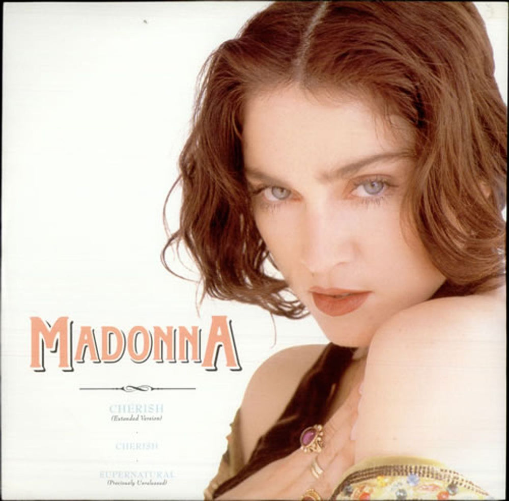 Madonna Cherish UK 12" vinyl single (12 inch record / Maxi-single) W2883T