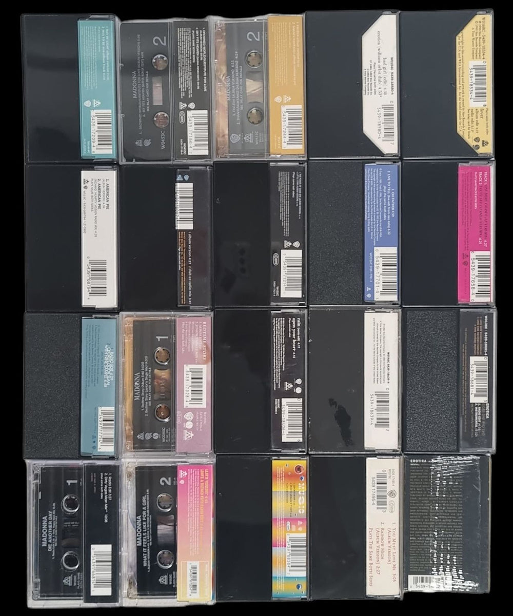 Madonna Collection of 20 Cassette Singles UK cassette single MADCSCO792887