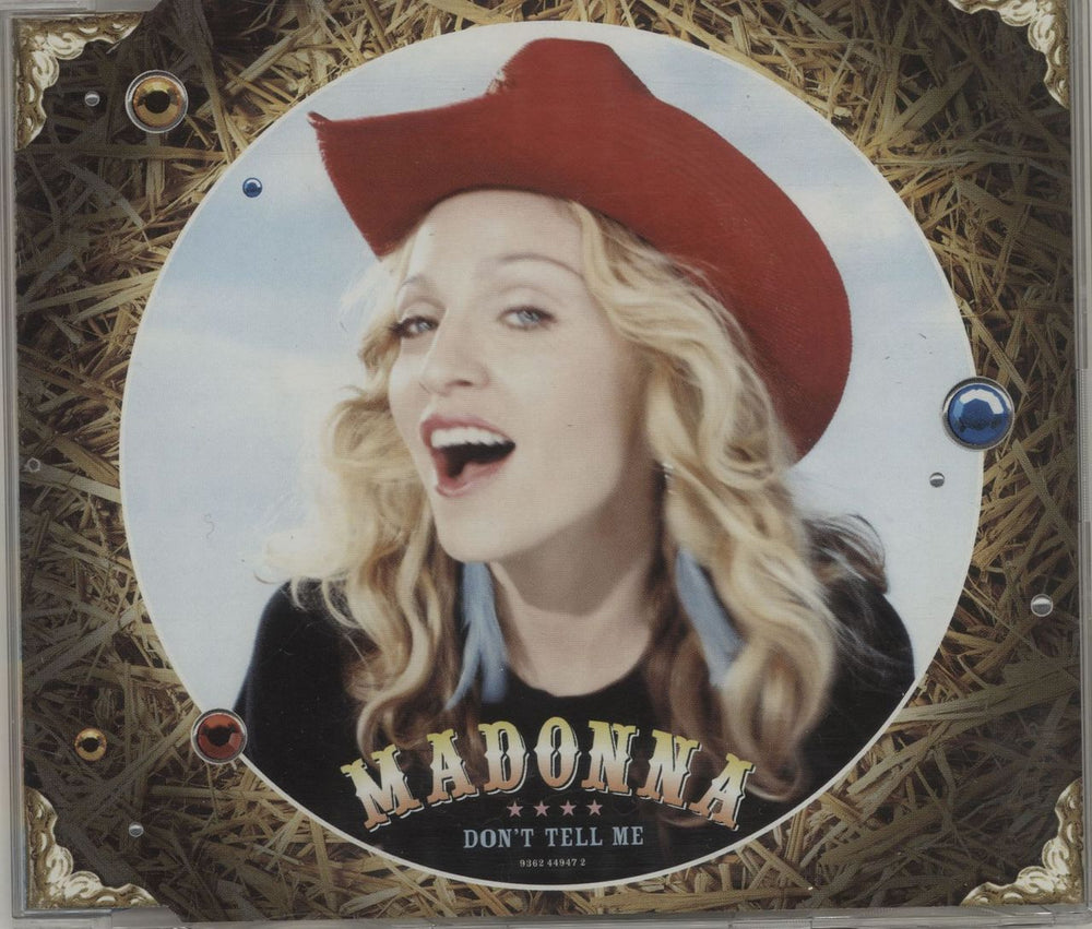 Madonna Don't Tell Me UK 2-CD single set (Double CD single) W547CD1/2