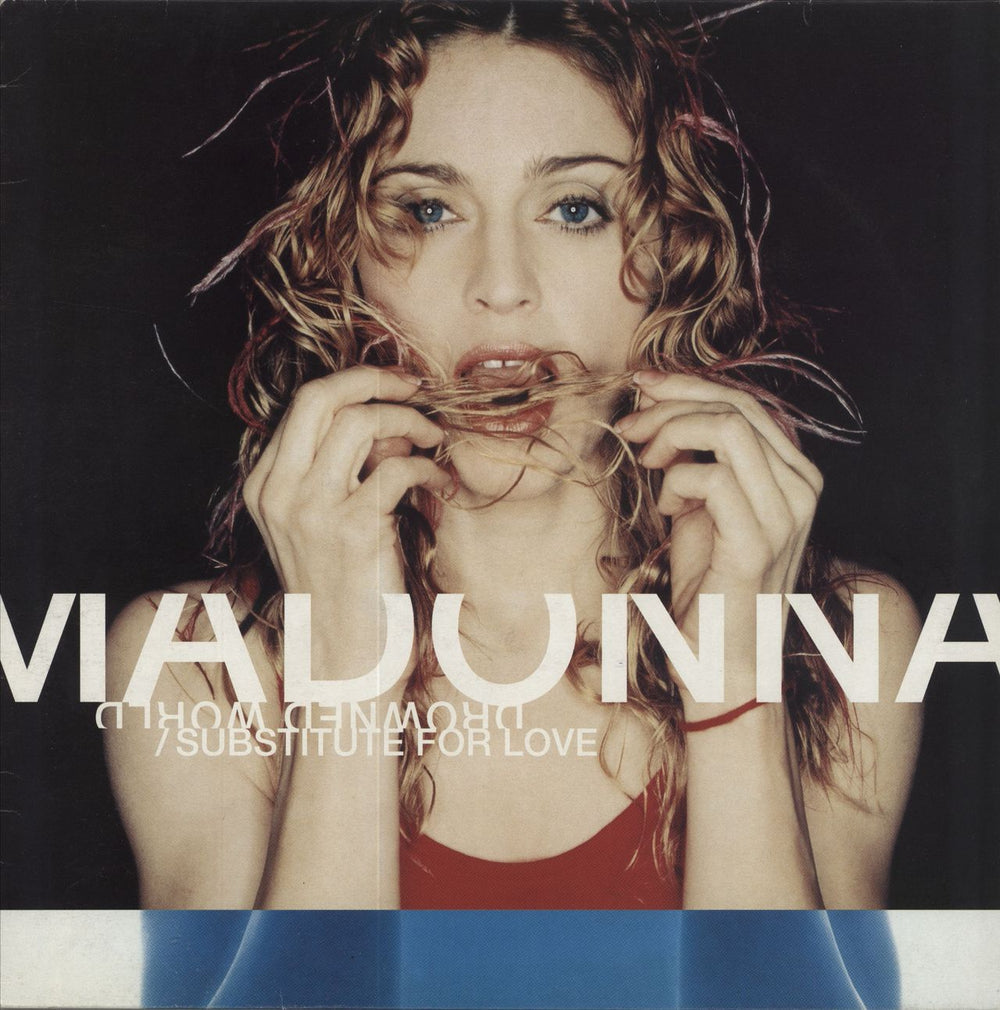 Madonna Drowned World / Substitute For Love - EX German 12" vinyl single (12 inch record / Maxi-single) 936244552-0