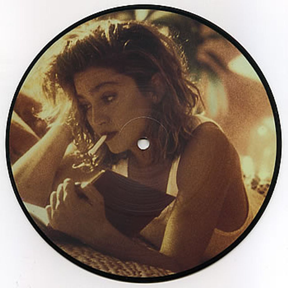 Madonna Interview Picture Disc UK 7" vinyl picture disc (7 inch picture disc single) MAD7PIN05358