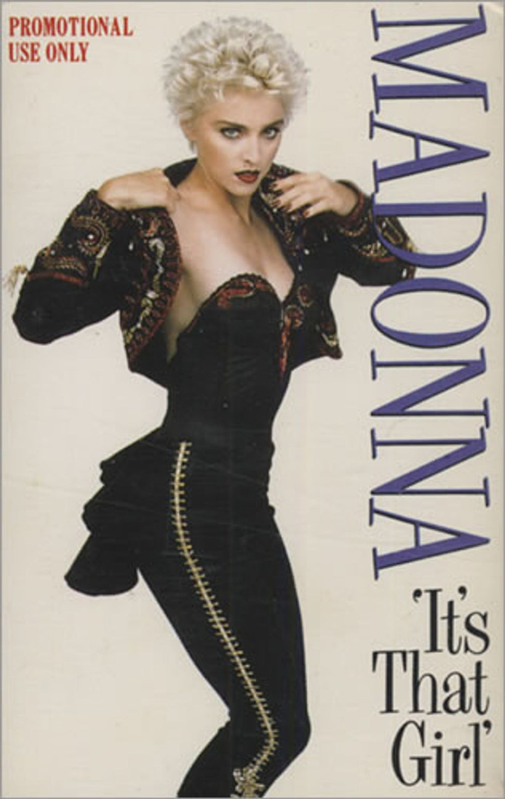 Madonna It's That Girl UK Promo cassette album SAM379