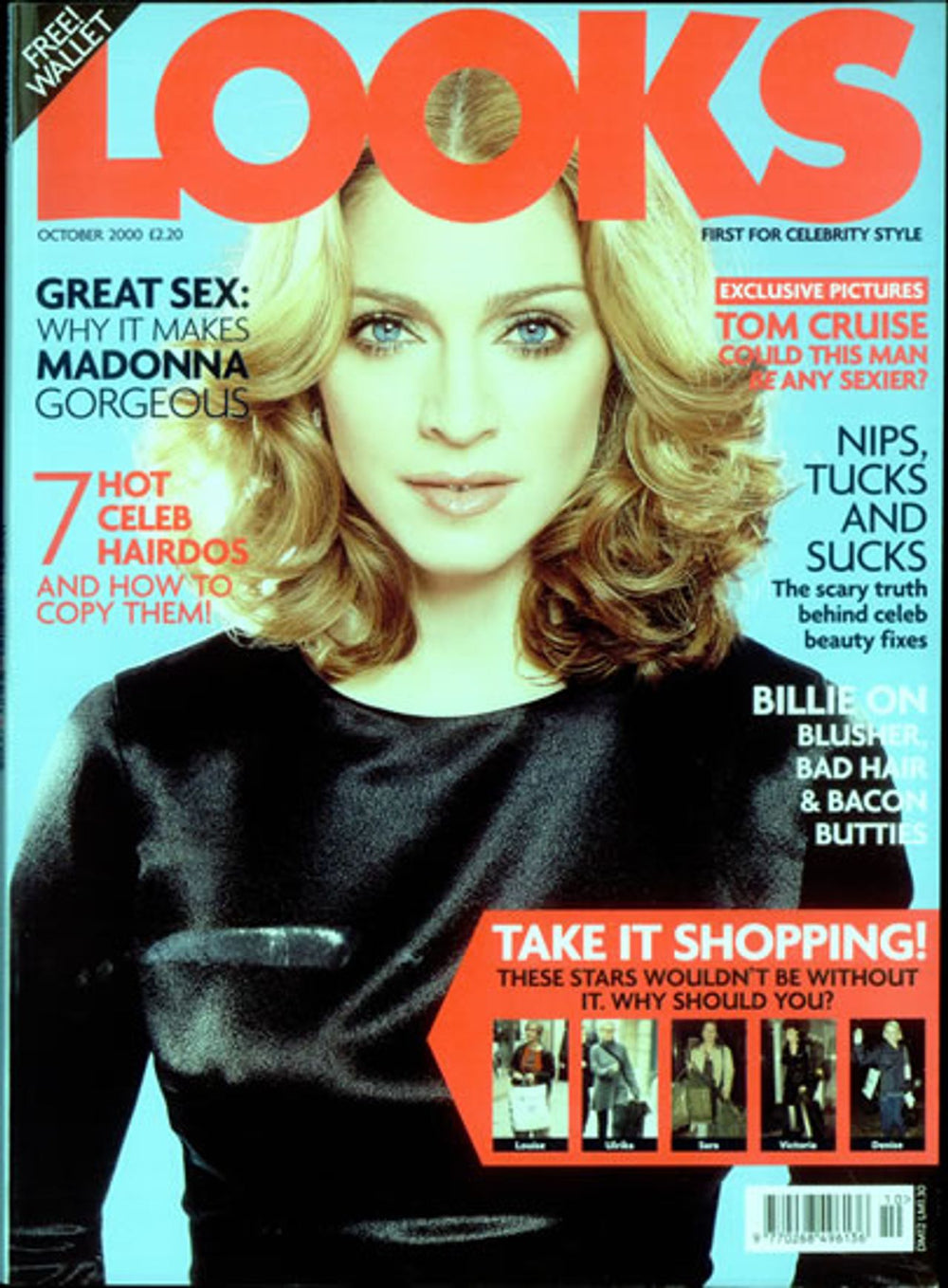 Madonna Looks - October 2000 UK magazine OCTOBER 2000