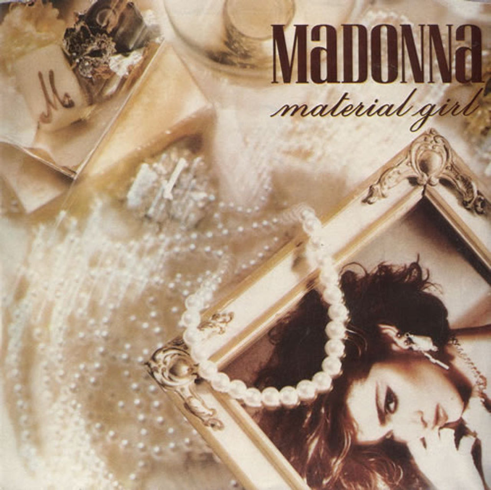 Madonna Material Girl Portugese 7" vinyl single (7 inch record / 45) 75992-9083-7