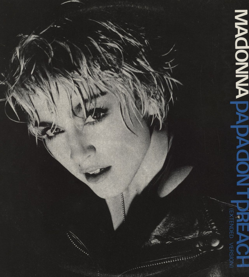 Madonna Papa Don't Preach Portugese 12" vinyl single (12 inch record / Maxi-single) 920503-0