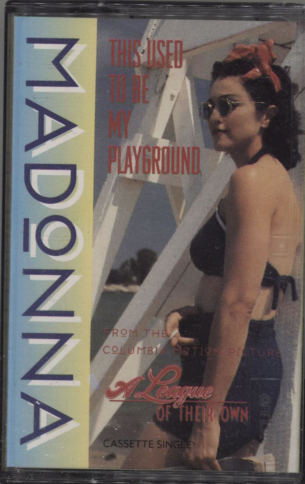 Madonna This Used To Be My Playground UK cassette single W0122C