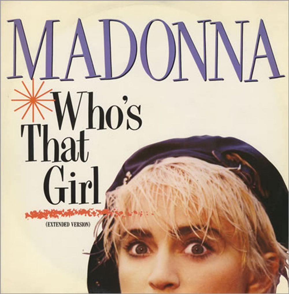 Madonna Who's That Girl - EX UK 12" vinyl single (12 inch record / Maxi-single) W8341T