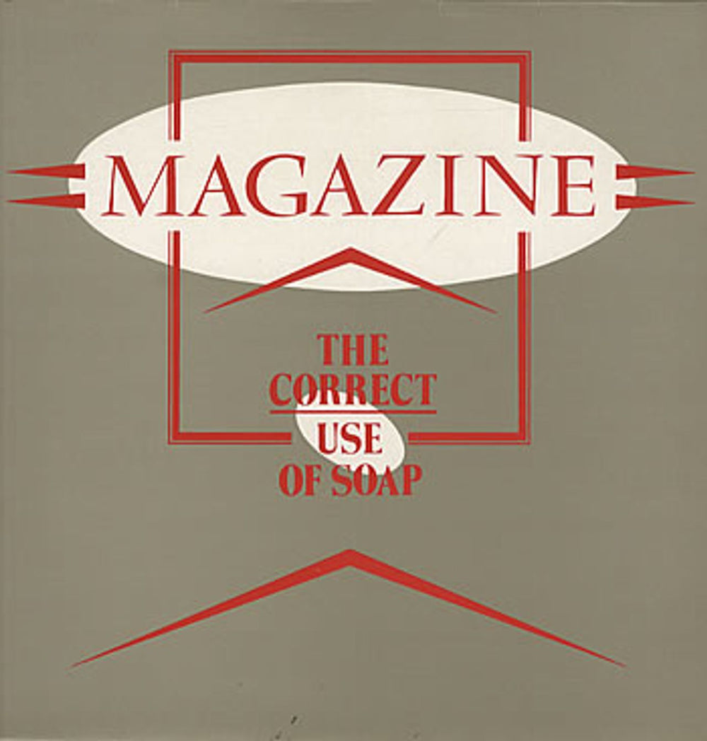 Magazine The Correct Use Of Soap UK vinyl LP album (LP record) OVED116