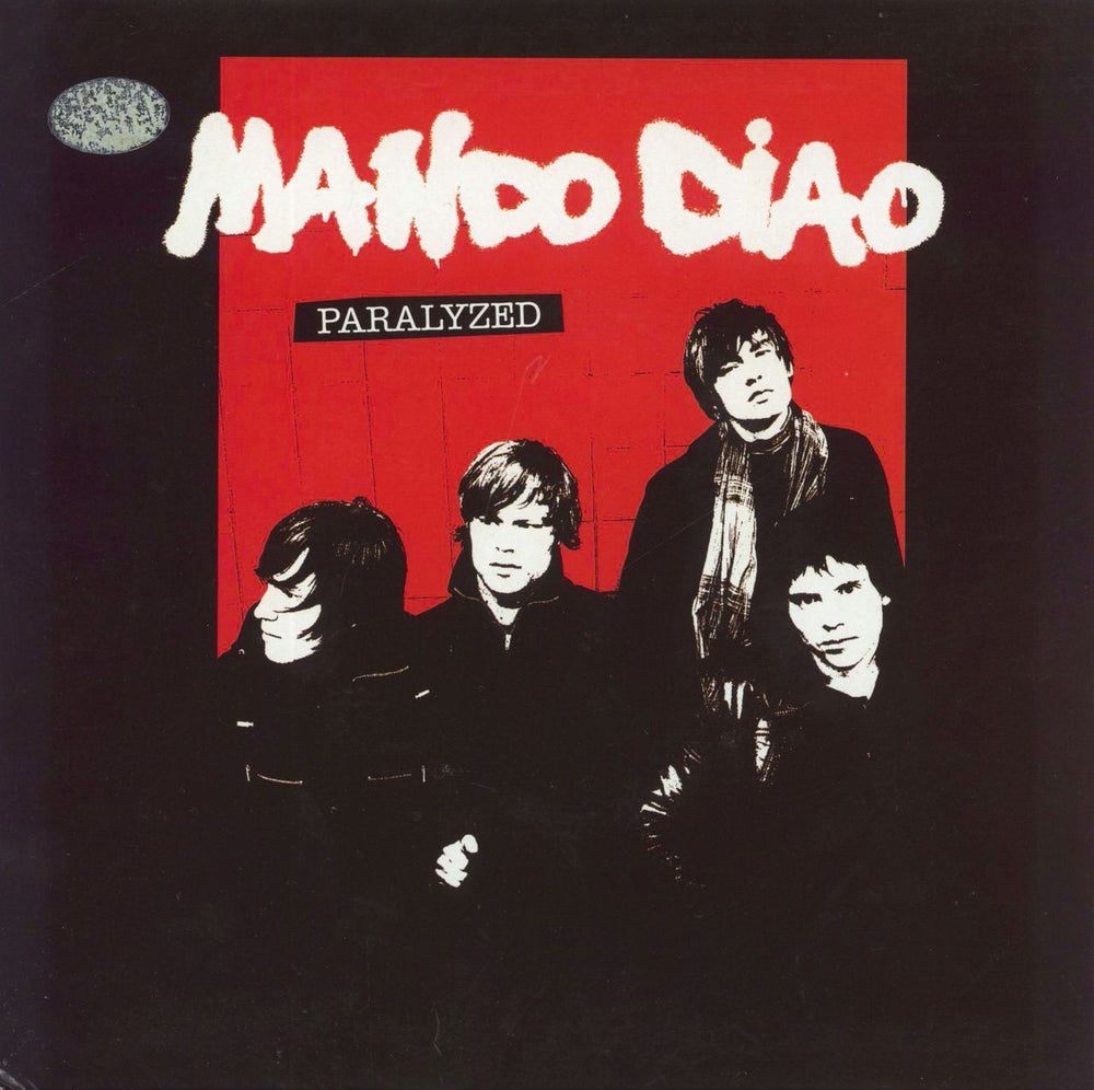 Mando Diao Paralyzed UK 7" vinyl single (7 inch record / 45) 724354802270