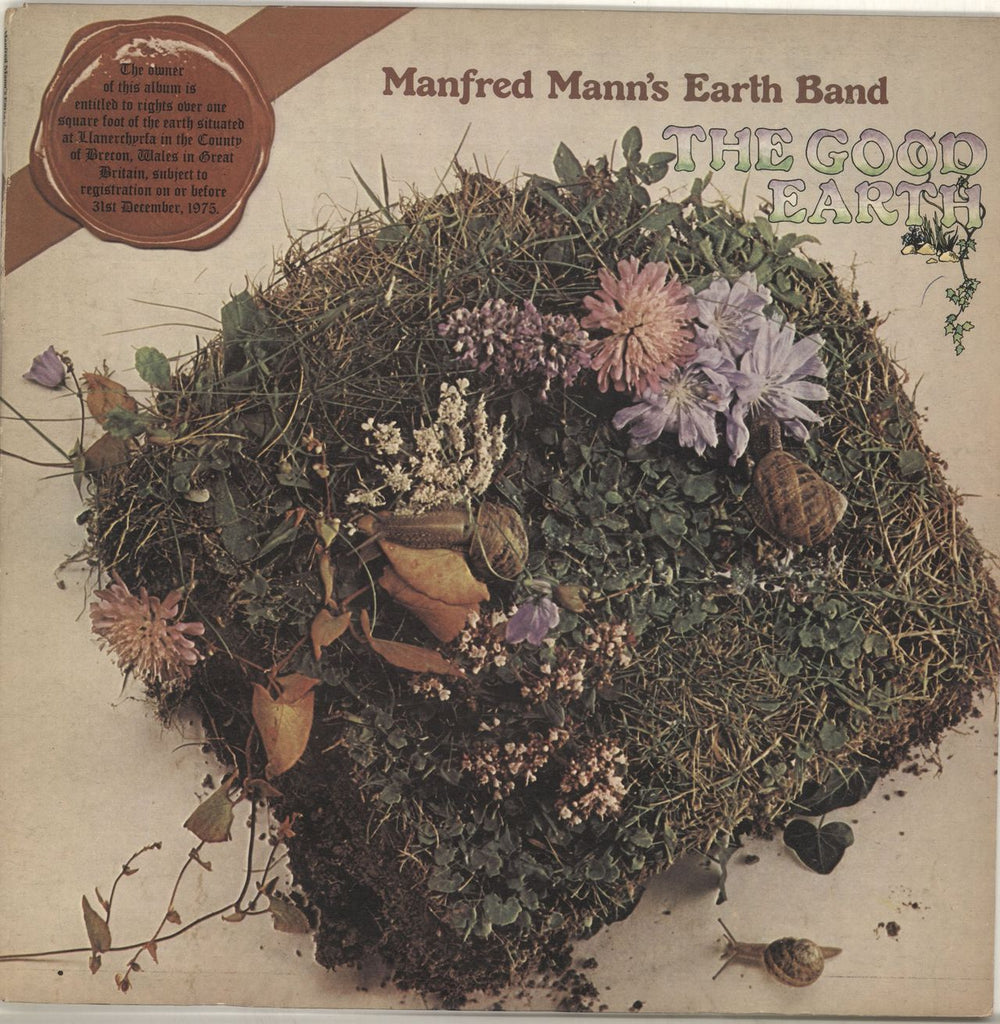 Manfred Mann's Earth Band The Good Earth - 1st - EX UK vinyl LP album (LP record) ILPS9306