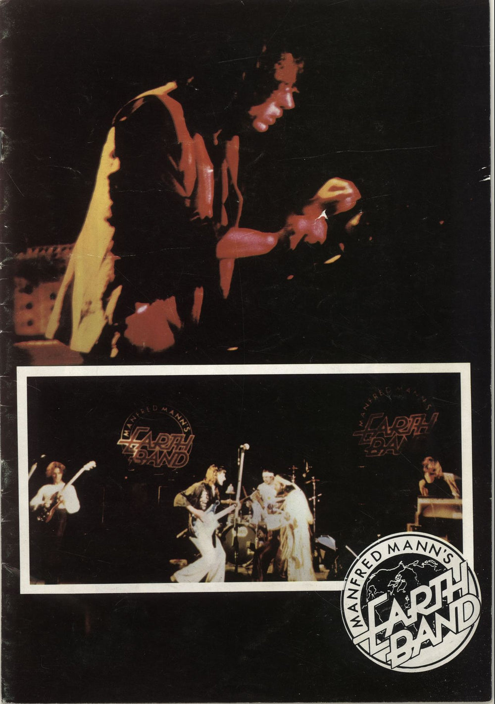 Manfred Mann's Earth Band The Roaring Silence - EX UK tour programme TOUR PROGRAMME