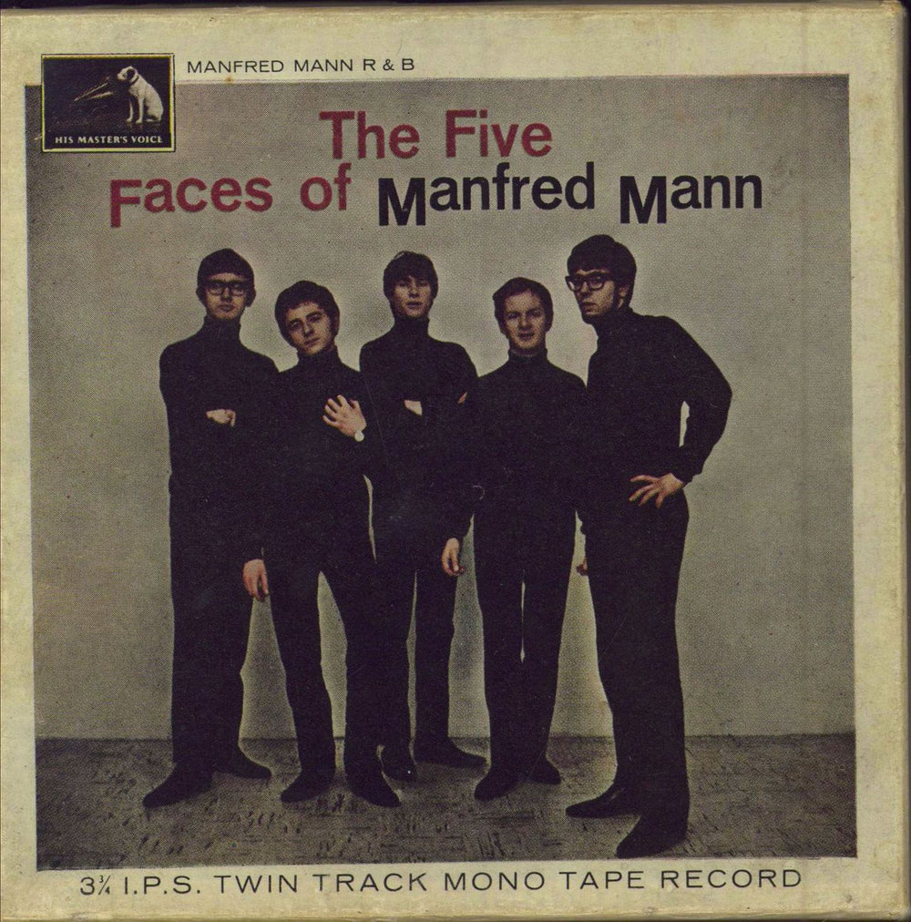 Manfred Mann The Five Faces Of Manfred Mann UK Reel to Reel TA-CLP1731