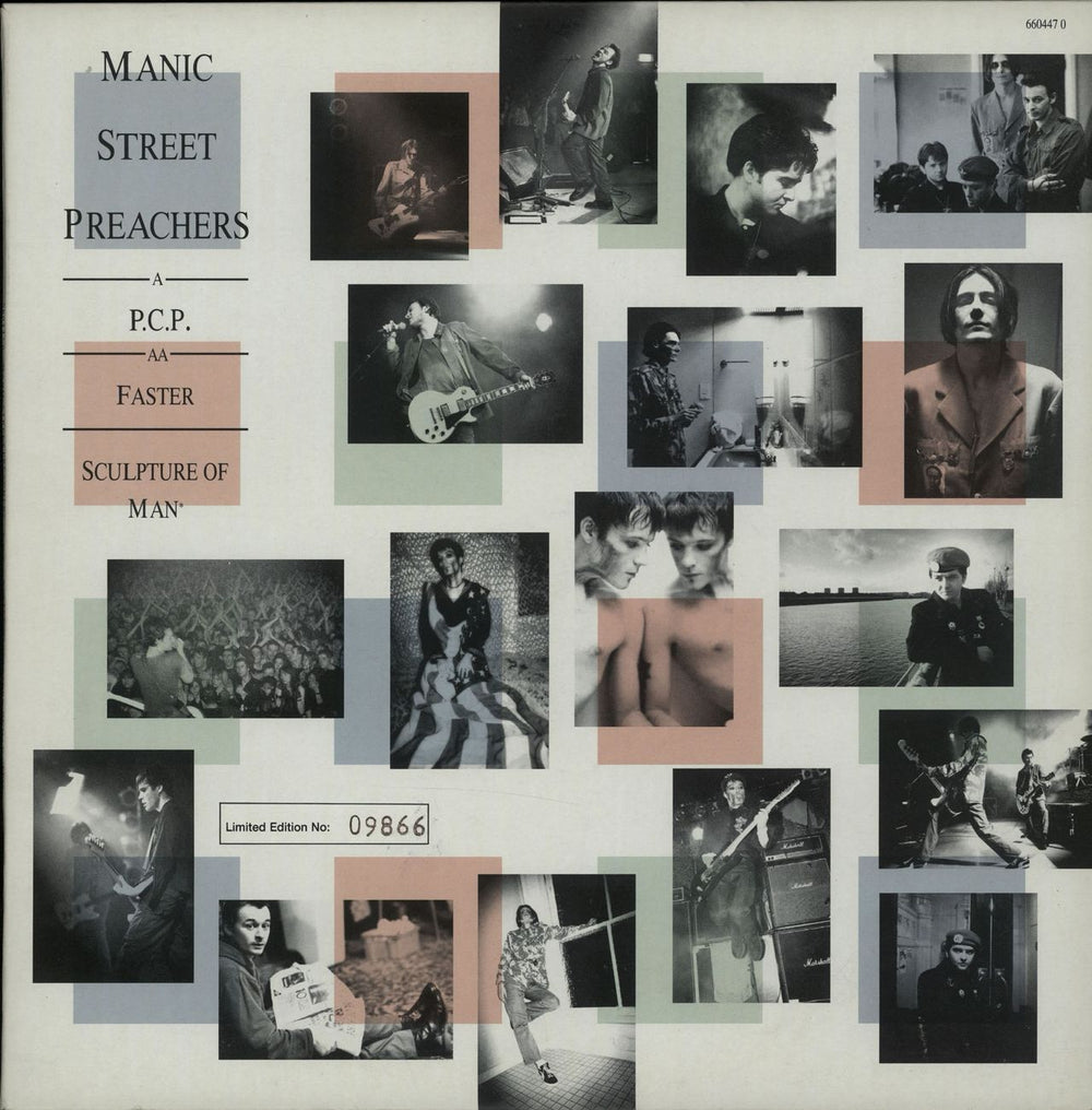 Manic Street Preachers P.C.P. / Faster - EX UK 10" vinyl single (10 inch record) 6604470