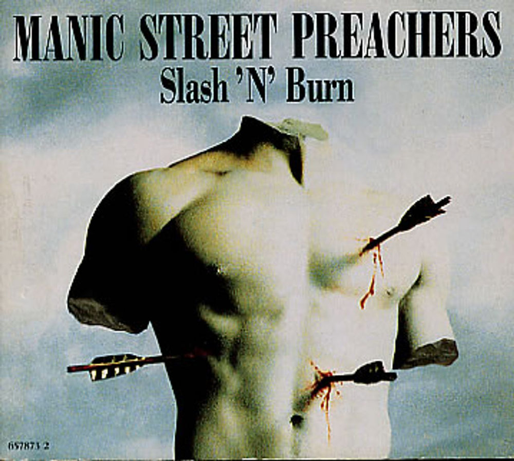 Manic Street Preachers Slash 'n Burn - EX UK CD single (CD5 / 5") 657873-2