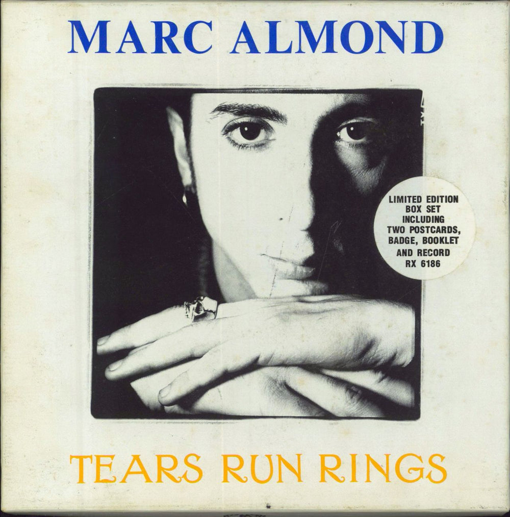 Marc Almond Tears Run Rings UK 7" single box set RX6186