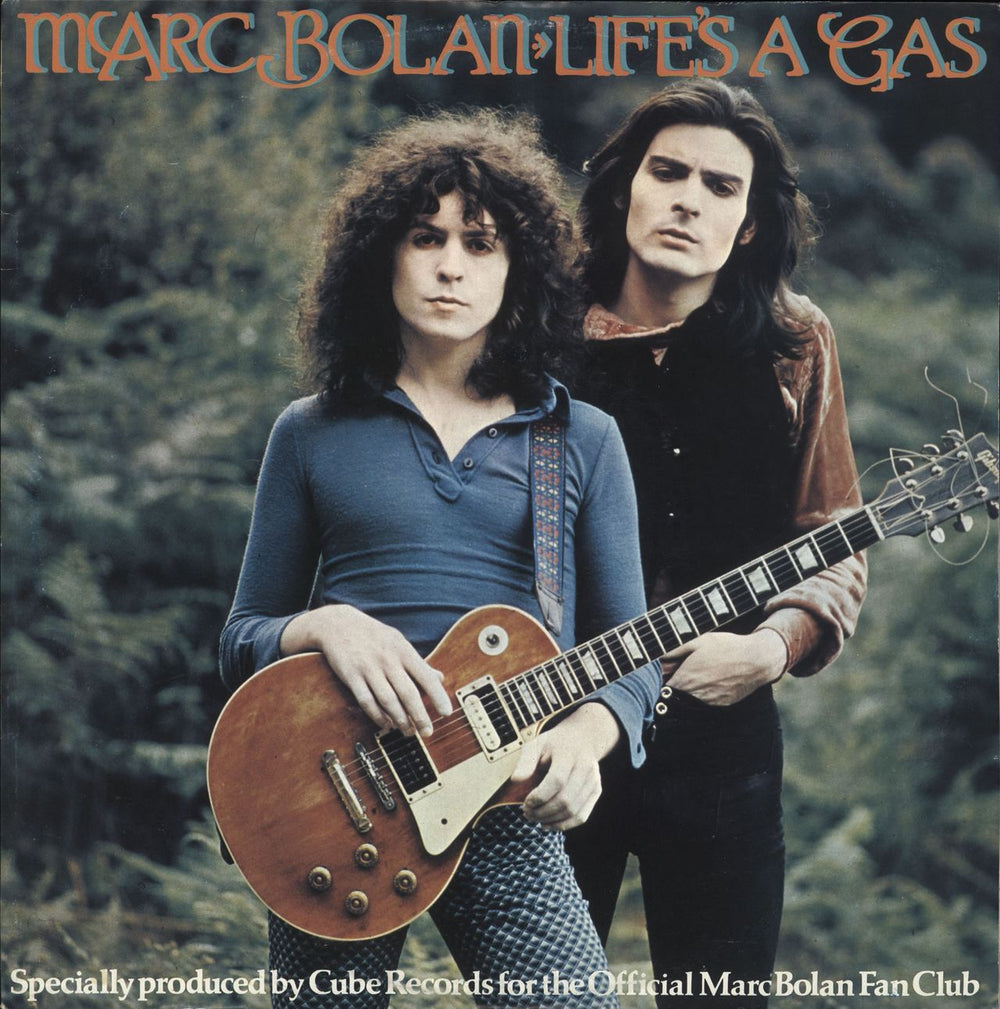 Marc Bolan Life's A Gas UK 12" vinyl single (12 inch record / Maxi-single) ANTS001