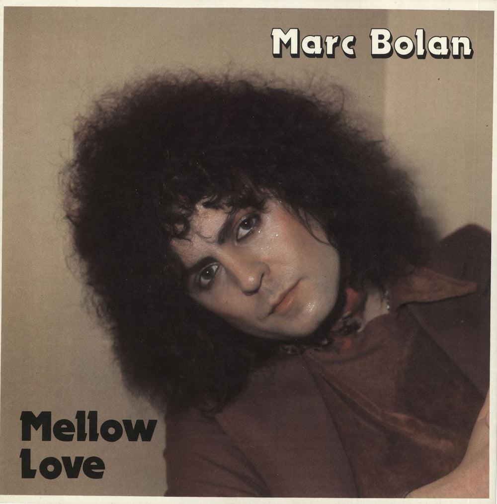 Marc Bolan Mellow Love - Blue Vinyl UK 7" vinyl single (7 inch record / 45) SBOLAN13