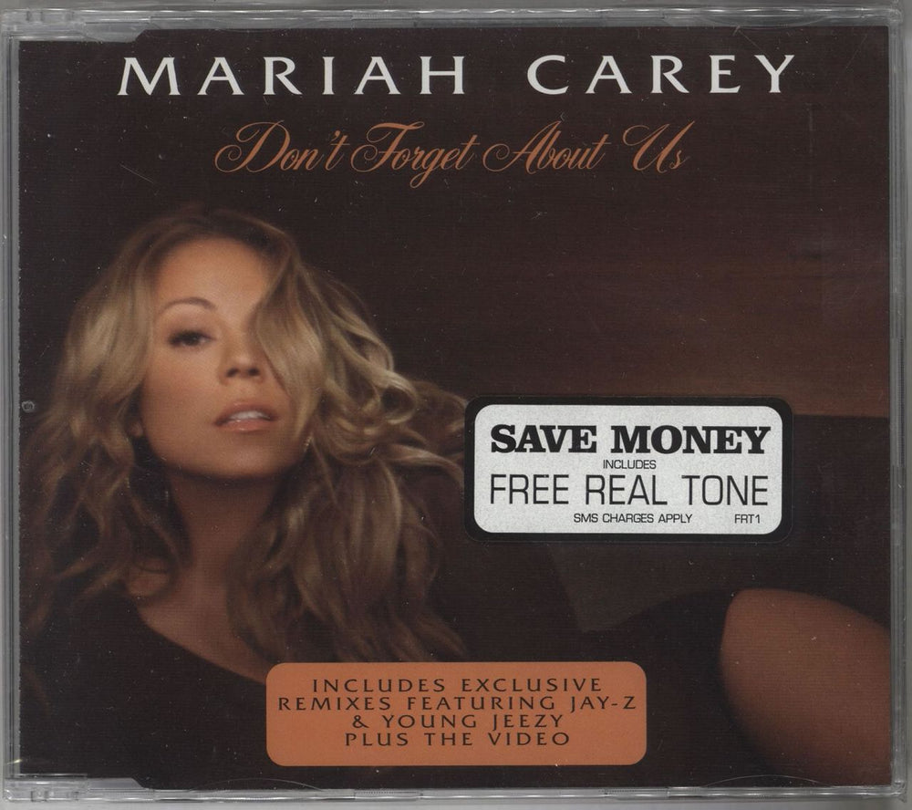 Mariah Carey Don't Forget About Us UK 2-CD single set (Double CD single) 602498897614