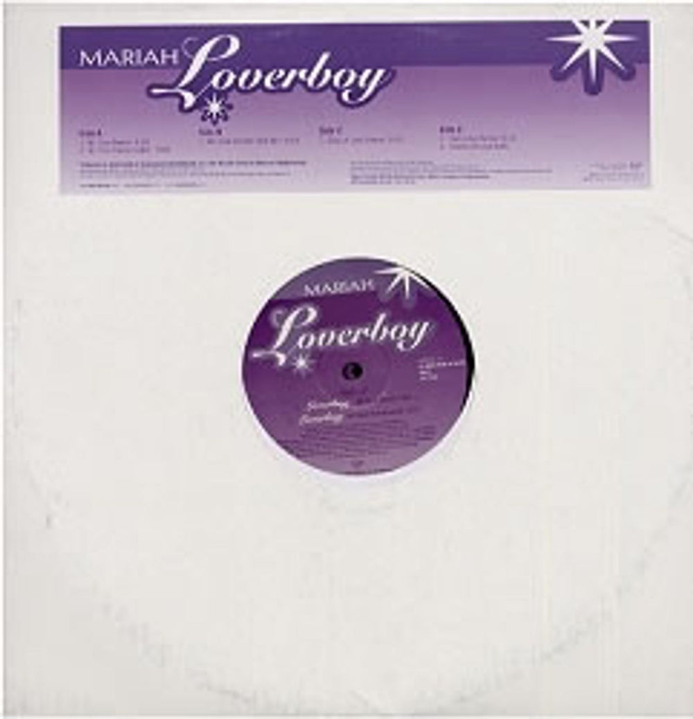 Mariah Carey Loverboy UK Promo 12" vinyl single (12 inch record / Maxi-single) VUSTDJX211