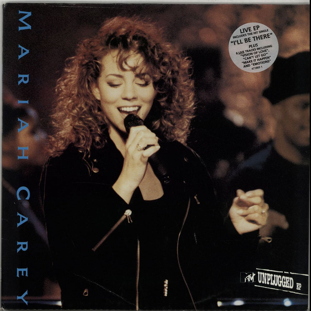 Mariah Carey MTV Unplugged EP UK 12" vinyl single (12 inch record / Maxi-single) 4718691