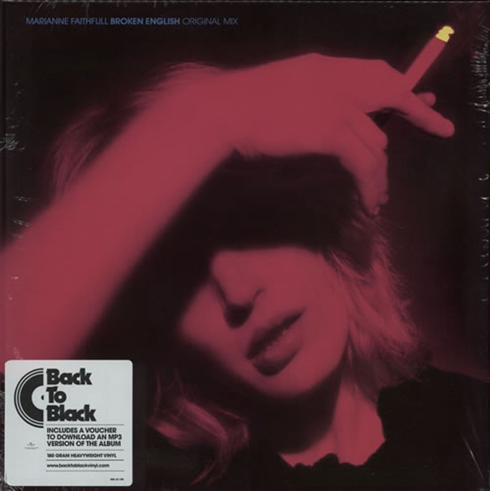 Marianne Faithfull Broken English (Original Mix) - RSD13 - 180gm Blue Vinyl - Sealed UK vinyl LP album (LP record) 372898-1