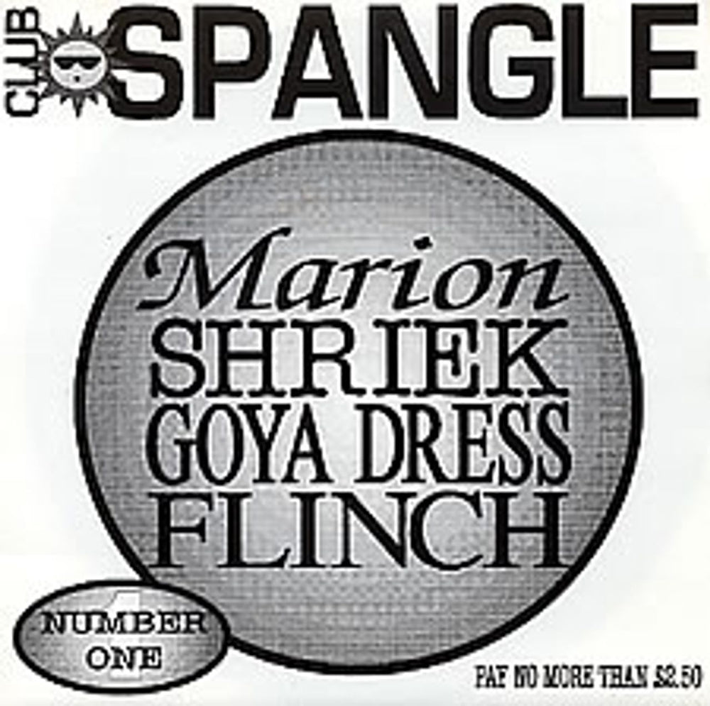 Marion Club Spangle No.1 Inc The Only Way UK 7" vinyl single (7 inch record / 45) SPANG001