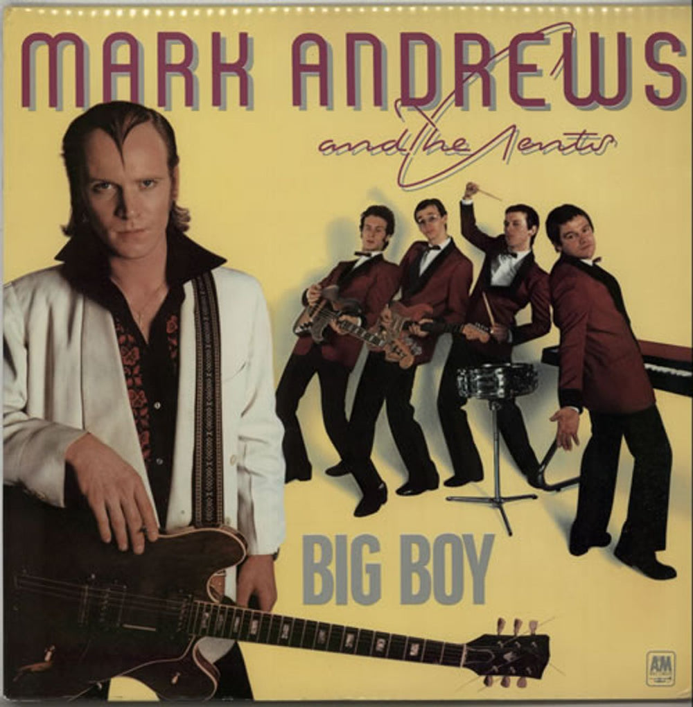 Mark Andrews Big Boy - Promo Stickered UK vinyl LP album (LP record) AMLH68513