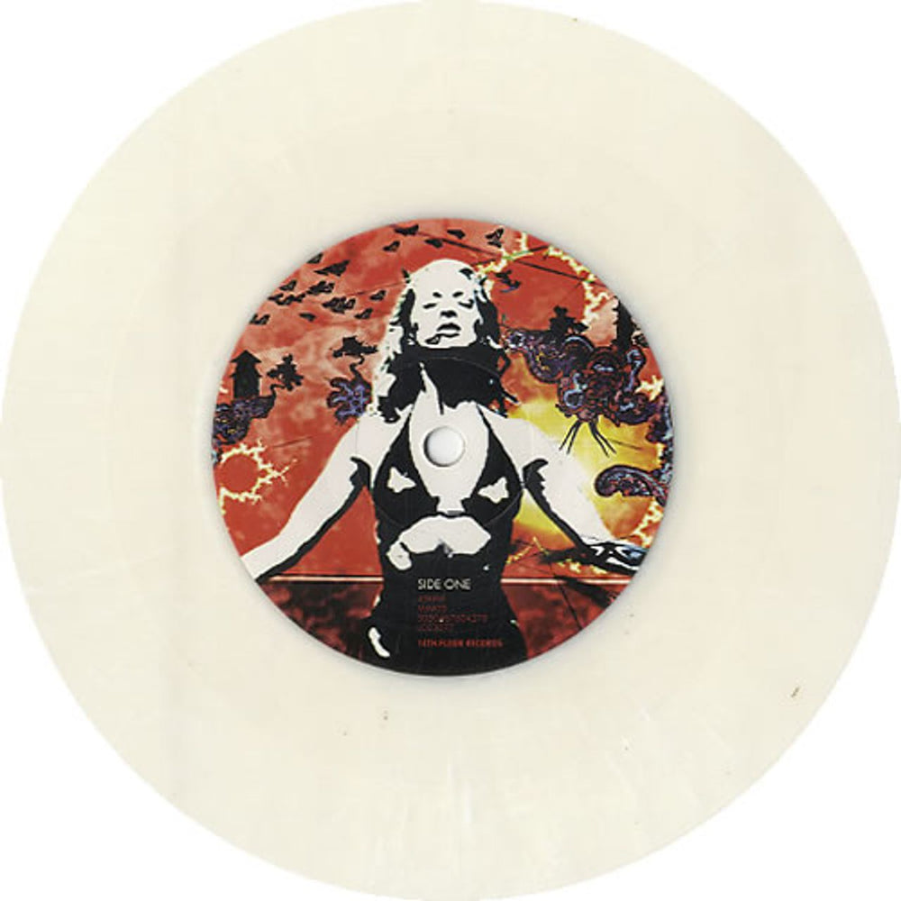 Mark Joseph Lady Lady - White Vinyl + Autographed UK 7" vinyl single (7 inch record / 45) MB407LA625694