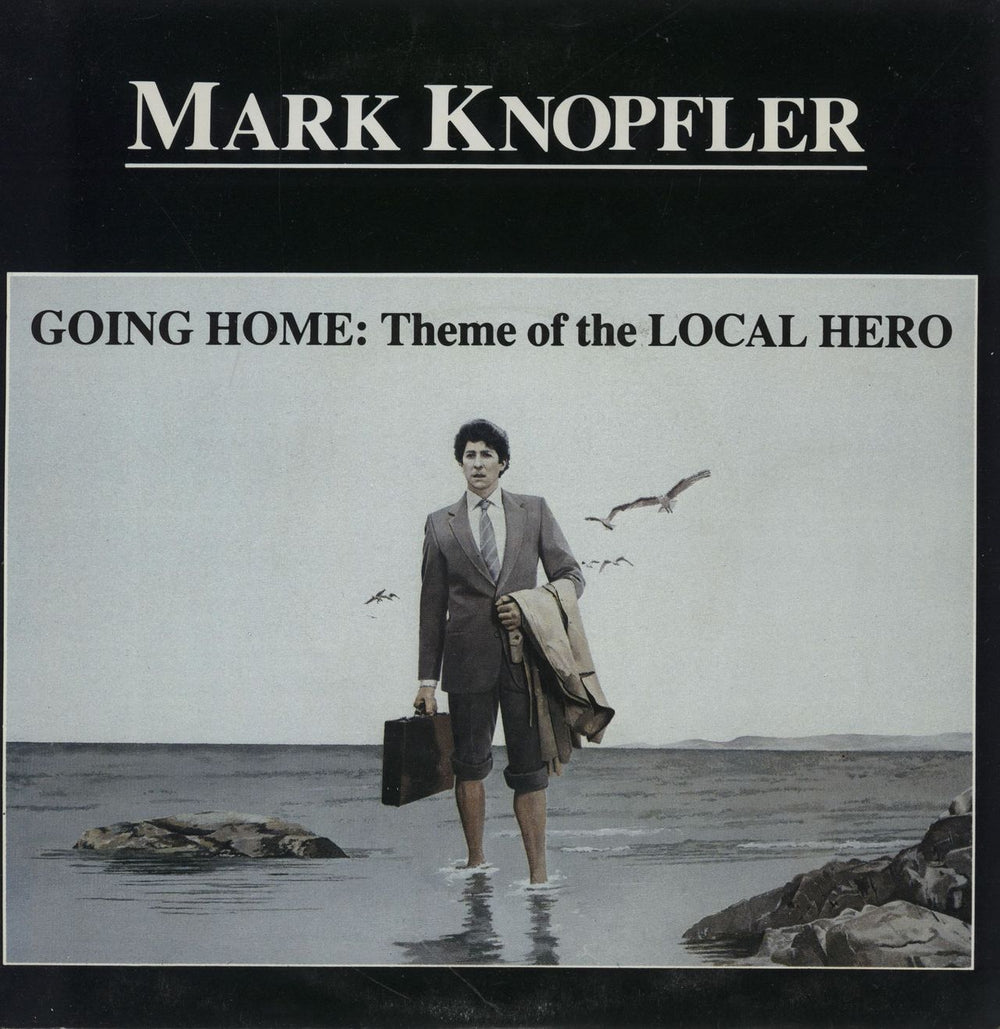 Mark Knopfler Going Home: Theme Of The Local Hero + Sleeve UK 7" vinyl single (7 inch record / 45) DSTR4