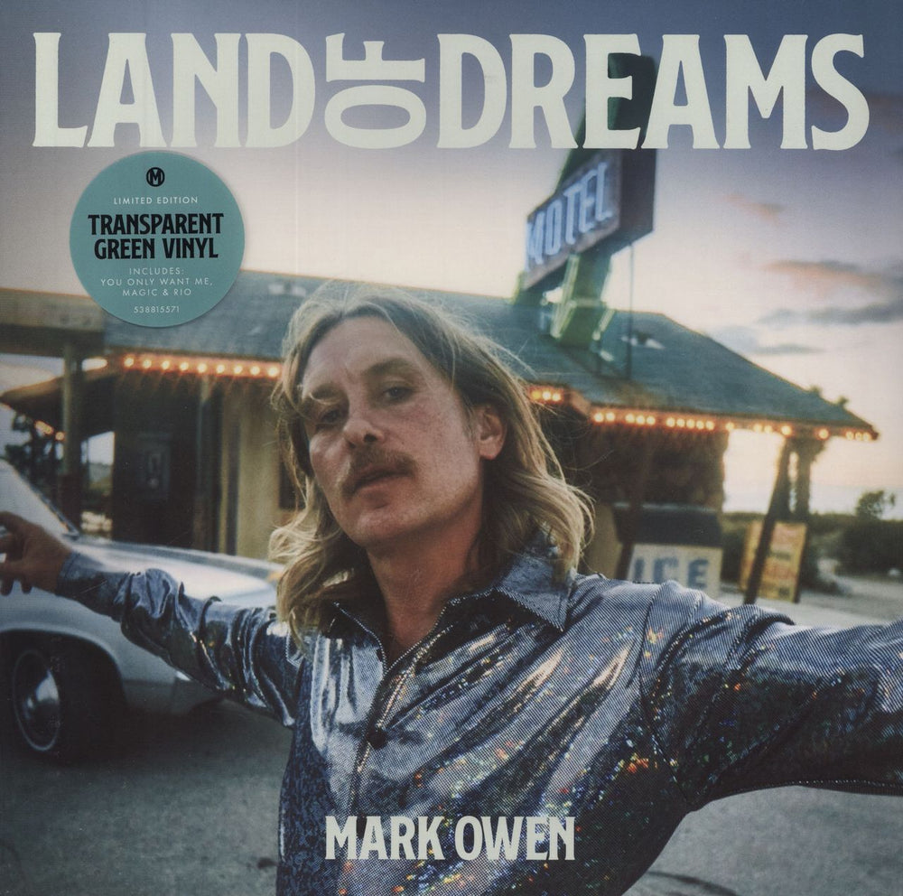 Mark Owen Land Of Dreams - Green Vinyl - Sealed UK vinyl LP album (LP record) 538815571