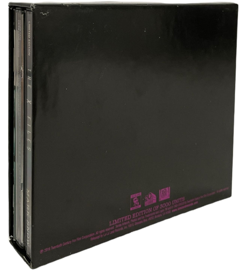 Mark Snow The X Files: Volume Three (Original Soundtrack From The Fox Television Series) US CD Album Box Set 826924137024