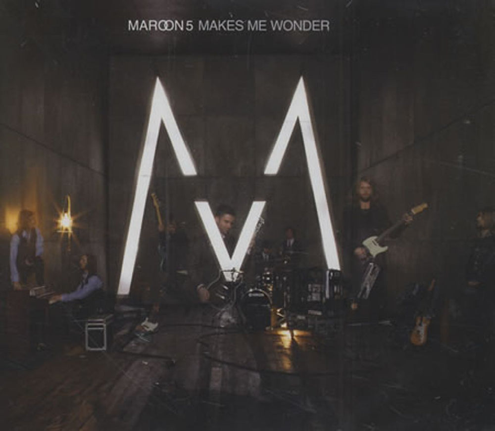 Maroon 5 Makes Me Wonder UK Promo CD single (CD5 / 5") M5WONDERCDP1